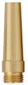 Flask Spout, 15 grains,
10-1mm standard thread
fits replica flasks from Italy,
solid brass, made in the U.S.A.